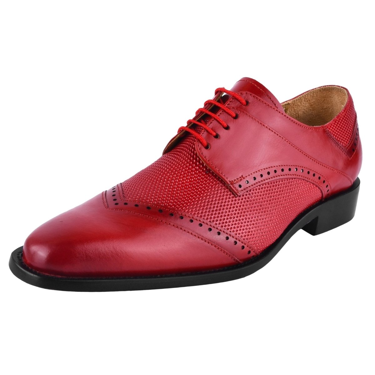 Liberty Zeno Anthony Genuine Leather Oxford Style Tread Design Dress Shoes