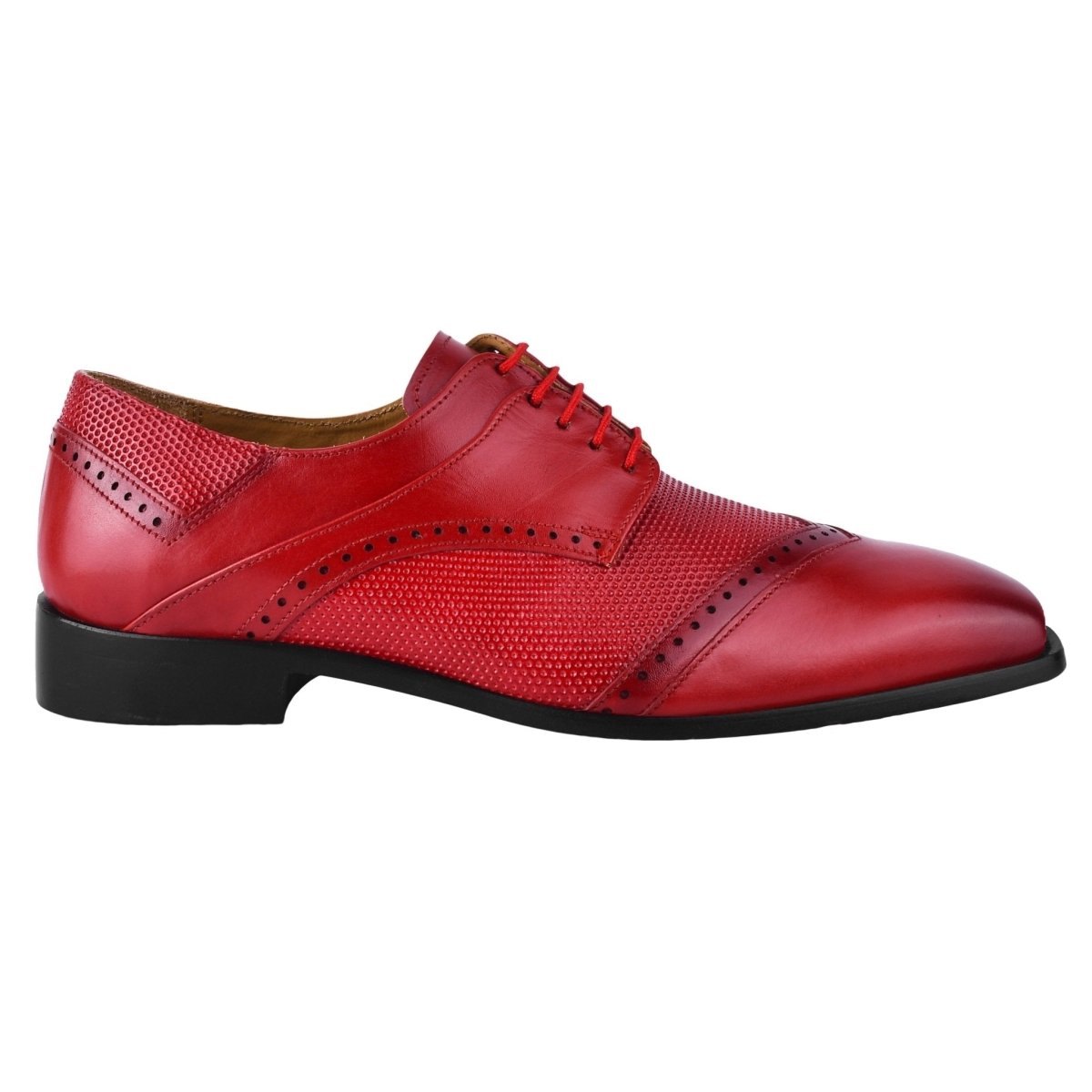 Liberty Zeno Anthony Genuine Leather Oxford Style Tread Design Dress Shoes