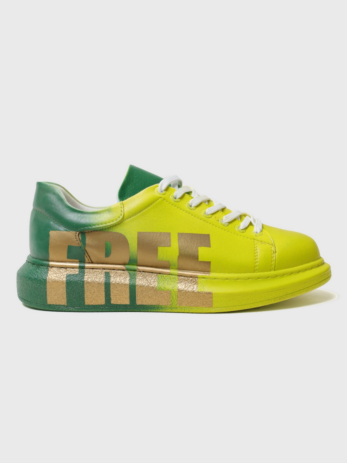 Apollo Moda Men's Genova "FREE" Yellow/Green – product view 1