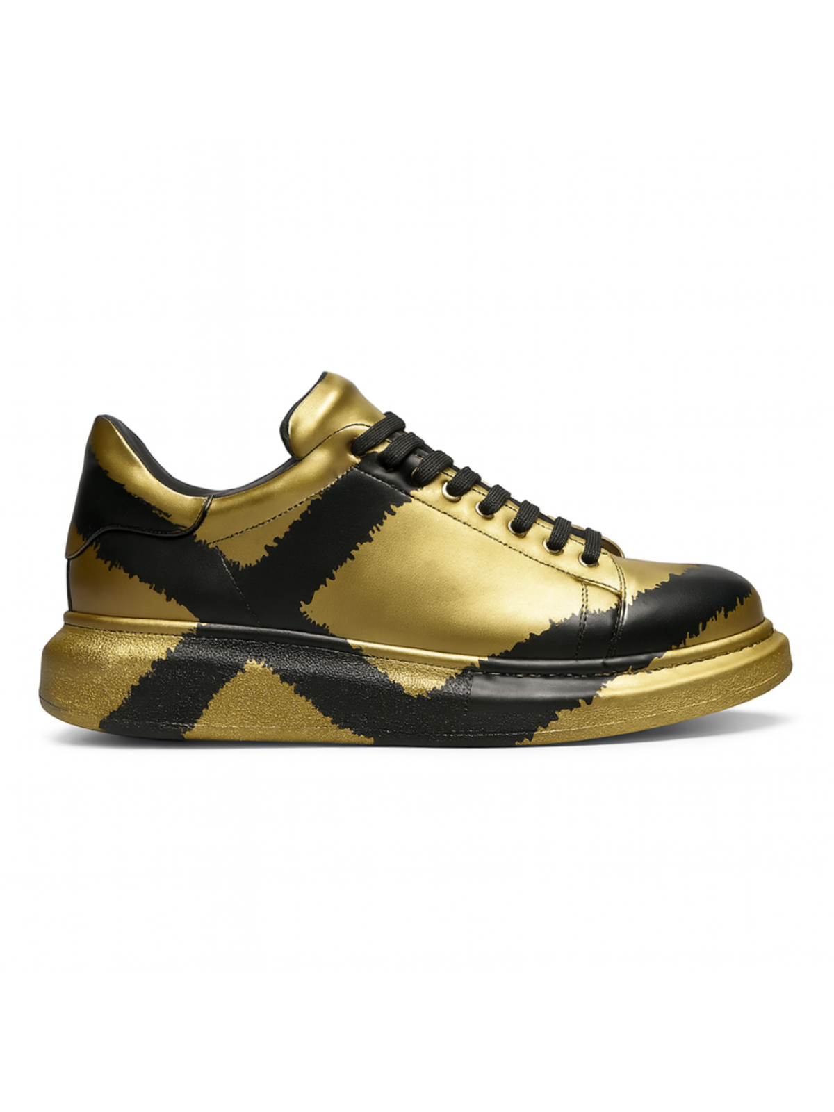 Apollo Moda Men's Lisbon Gold & Black – product view 7