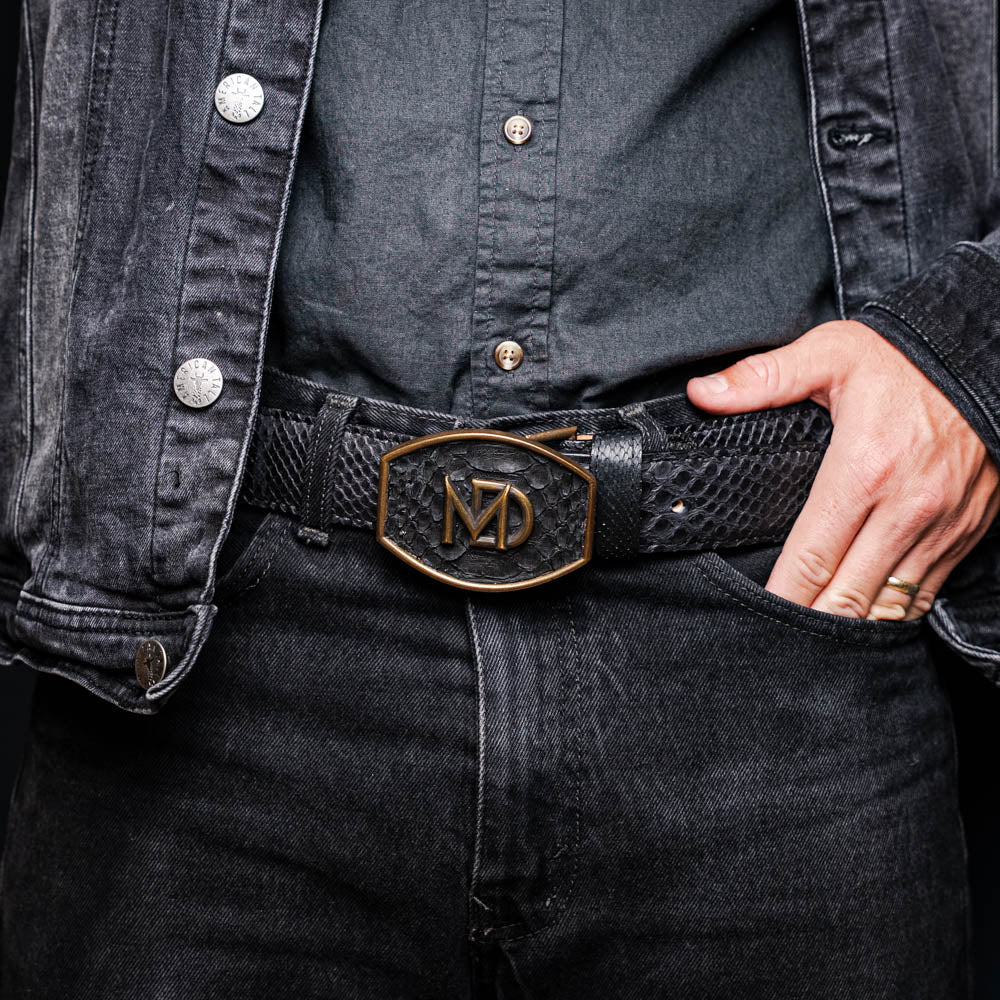 Marco Di Milano Arkansas Belt Black – product view 9