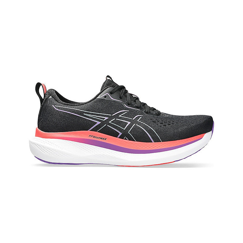 ASICS GLIDERIDE MAX Mens Running Shoes — Black/Flash Red