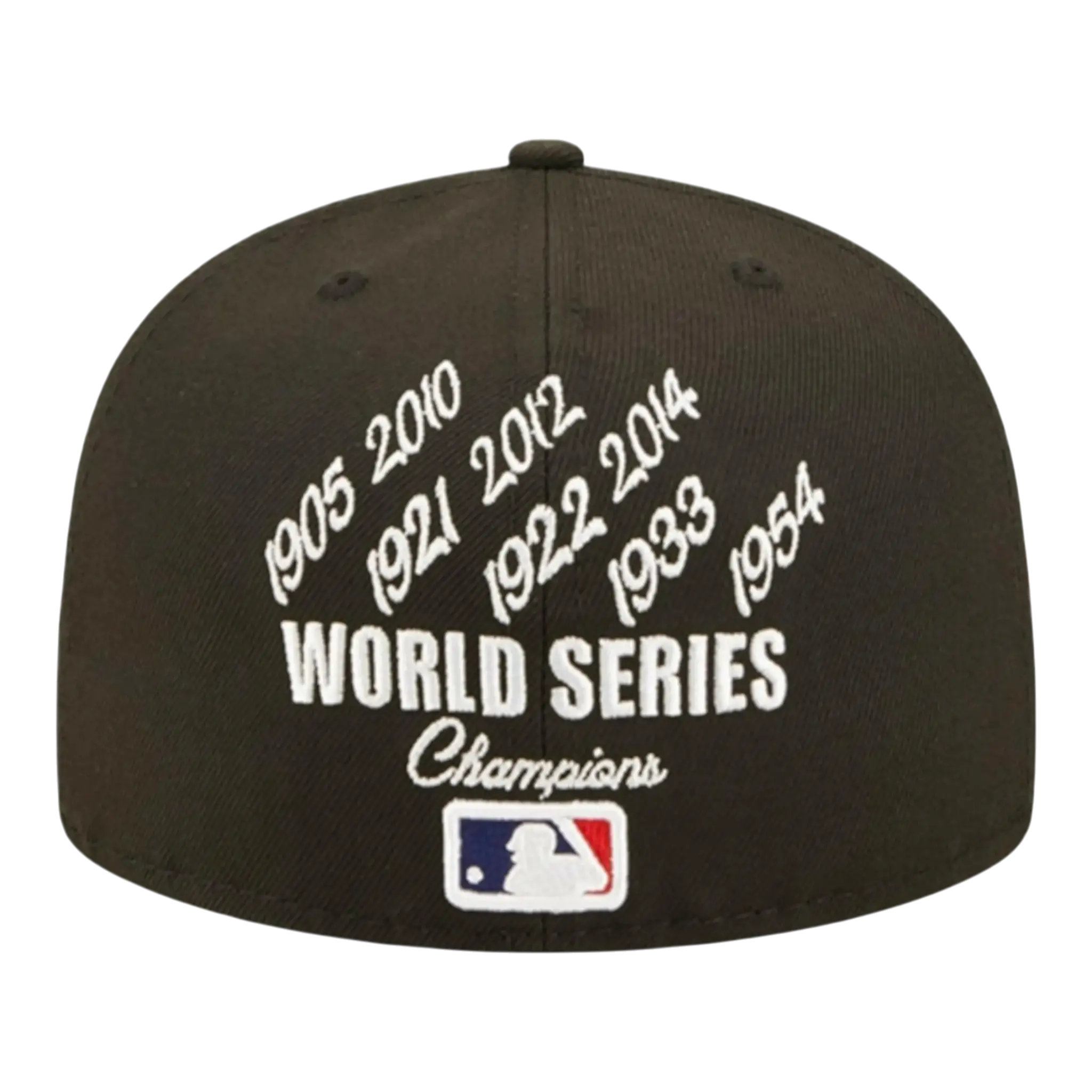 New Era San Francisco Giants Crown Champs WS Men Fitted Hat Black