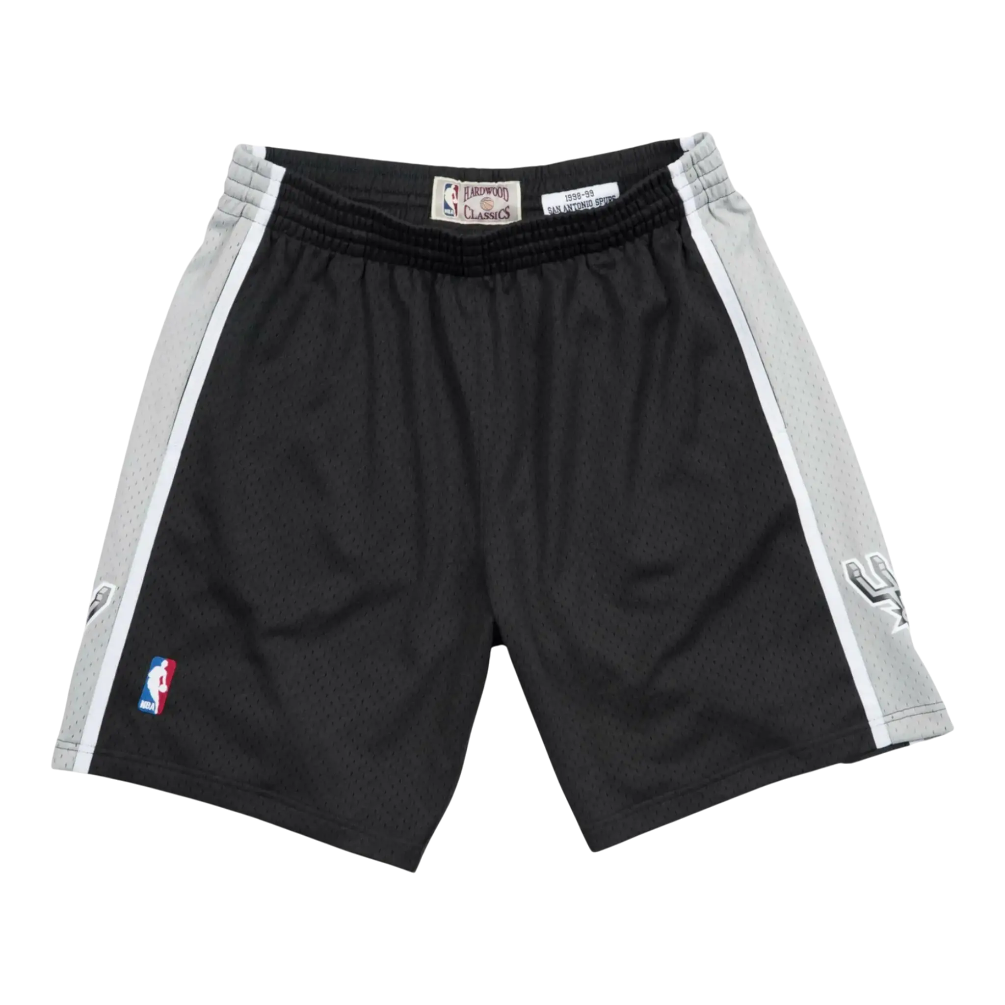 Mitchell & Ness NBA Swingman San Antonio Spurs Road 1998-99 Men Shorts Black