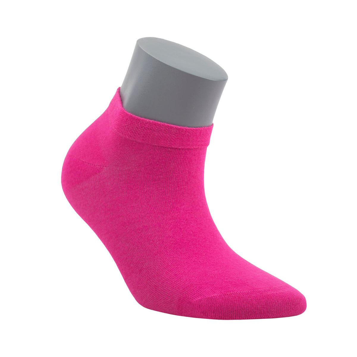 Women’s Bamboo Ankle Socks 6-Pack, Blue, Pink & Magenta