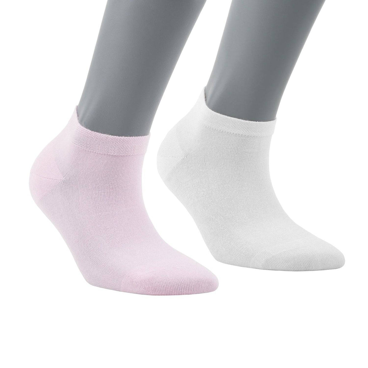Women’s Bamboo Ankle Socks 8-Pack Gift Box, Jewel Mix