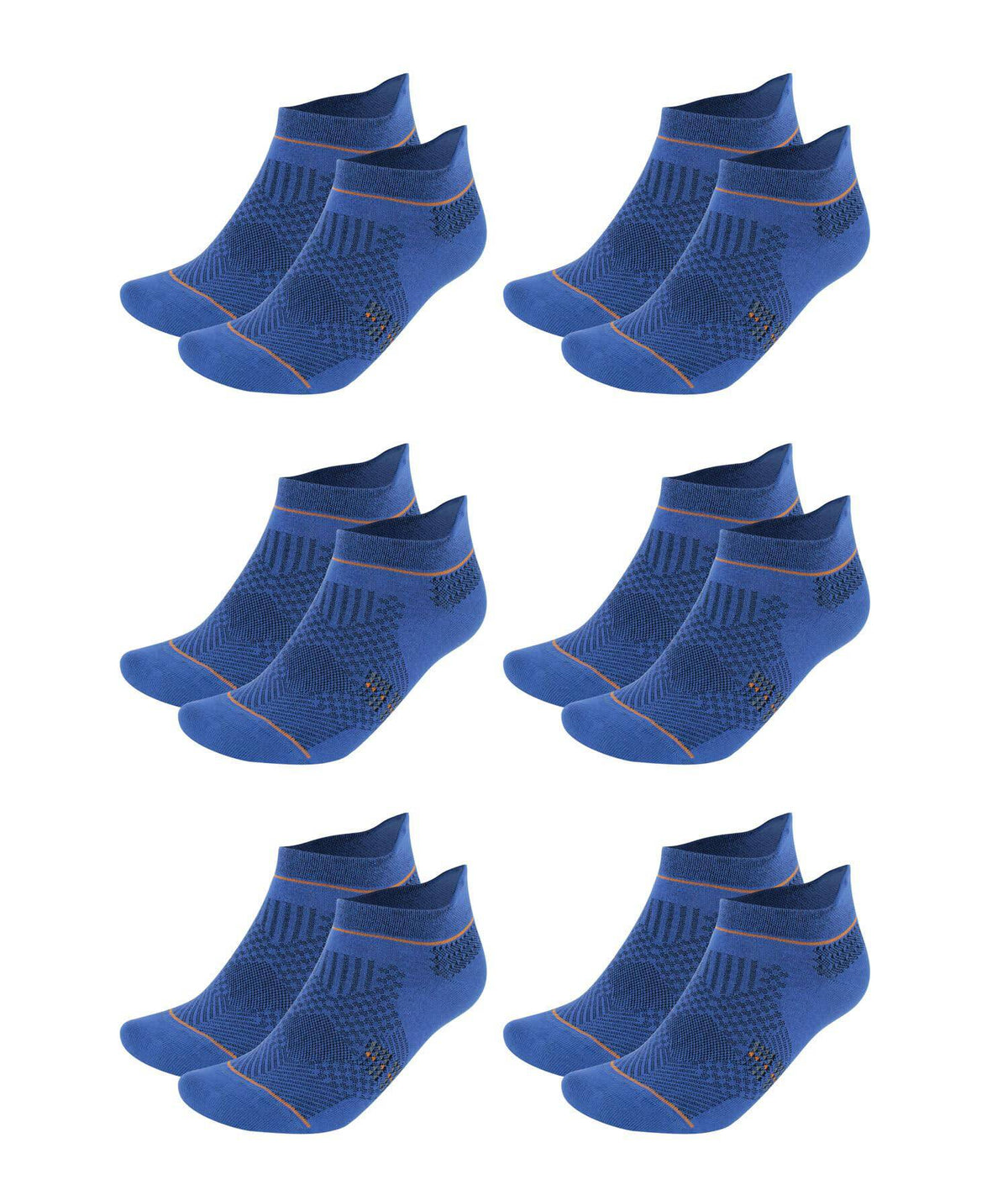 Men's & Women's Bamboo Ankle Socks 6-Pack β product view 1