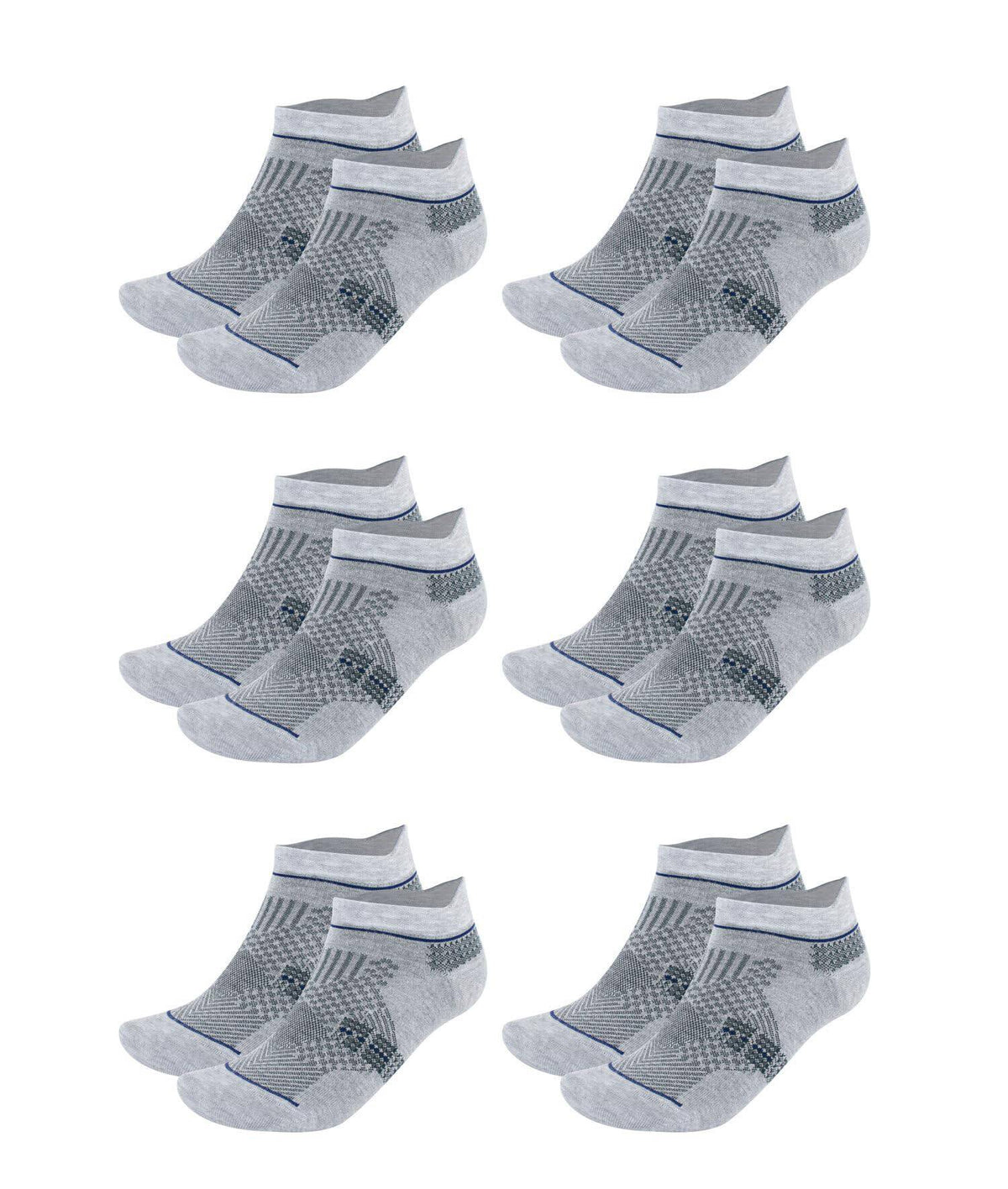 Men's & Women's Bamboo Ankle Socks 6-Pack β product view 23