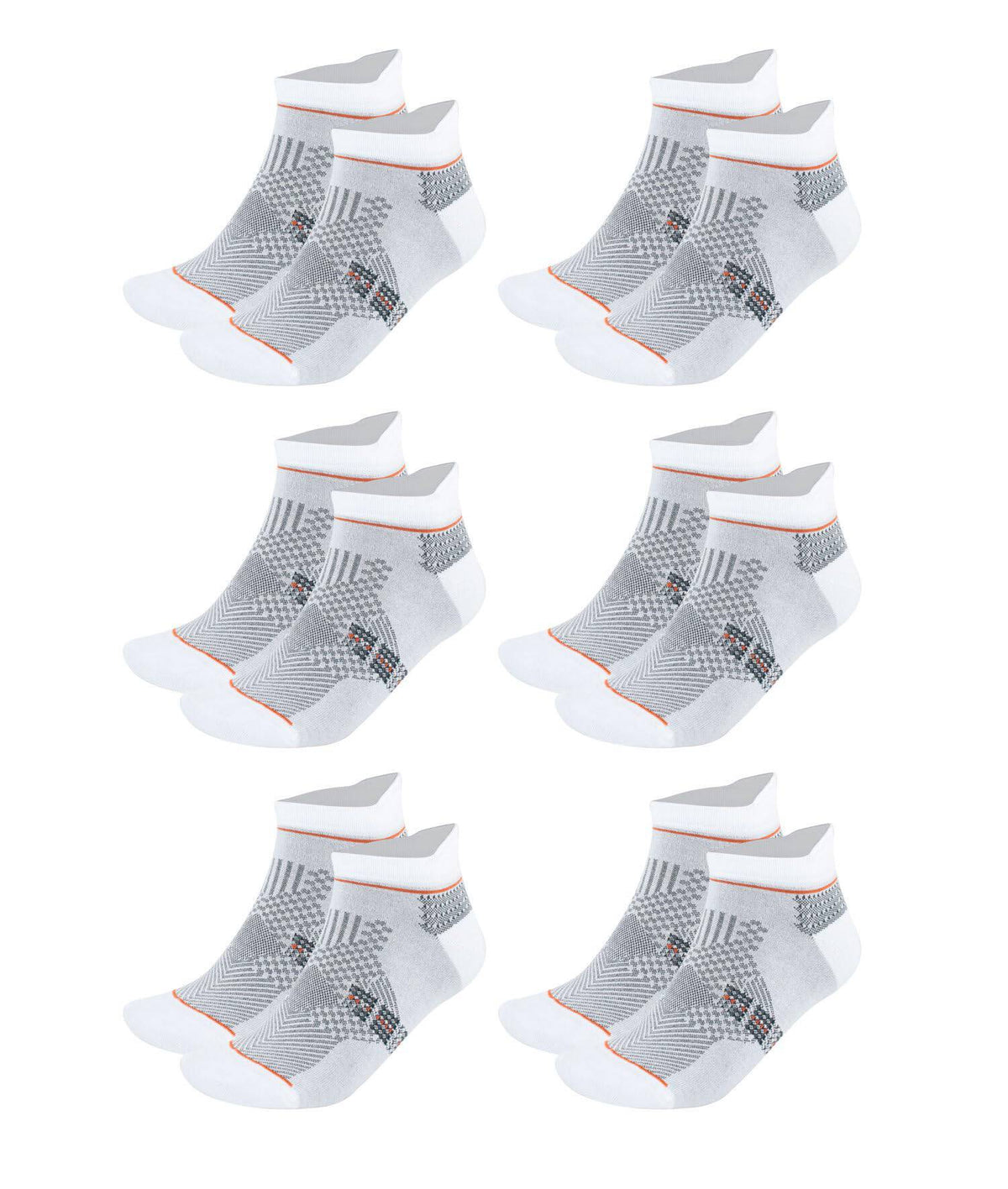 Men's & Women's Bamboo Ankle Socks 6-Pack β product view 27