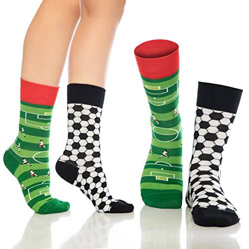 Fun Crew Socks 6-Pack, Mouse Print