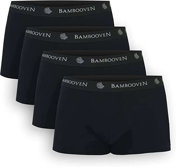 Men’s Bamboo Trunks with Pouch 4-Pack – product view 24