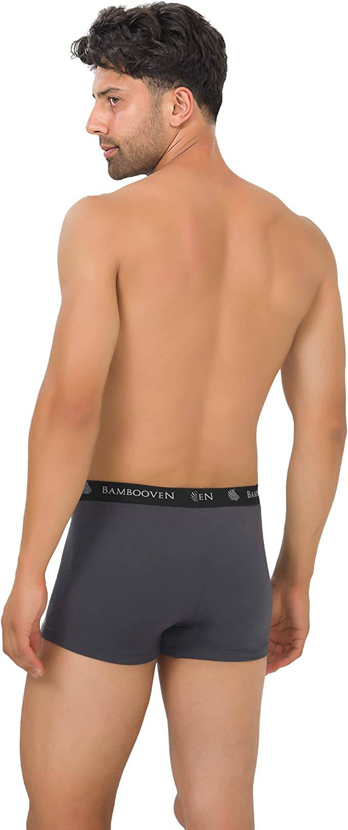 Men’s Bamboo Trunks with Pouch 4-Pack – product view 21