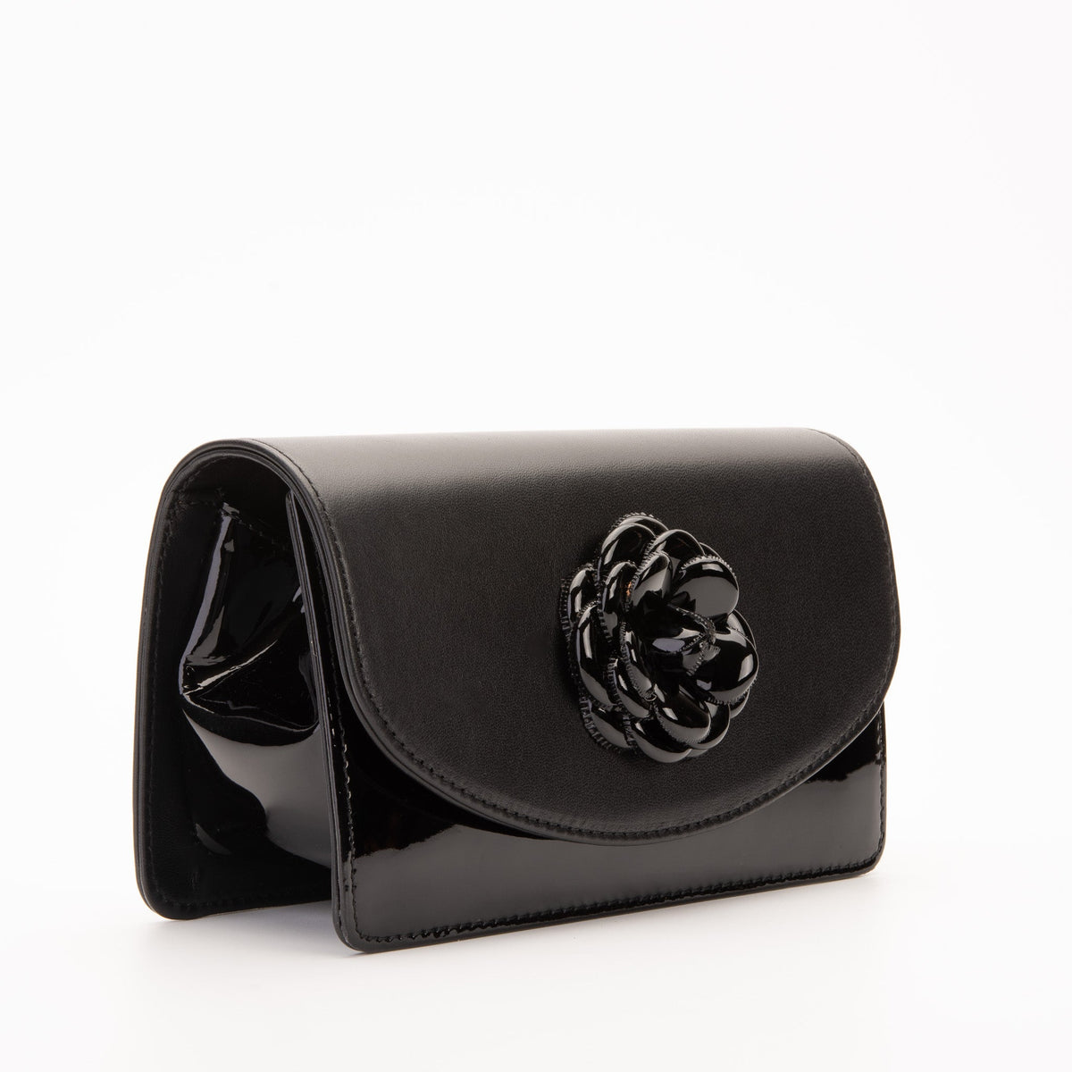 Vinci Leather The Diva Black Leather Handbag – product view 2