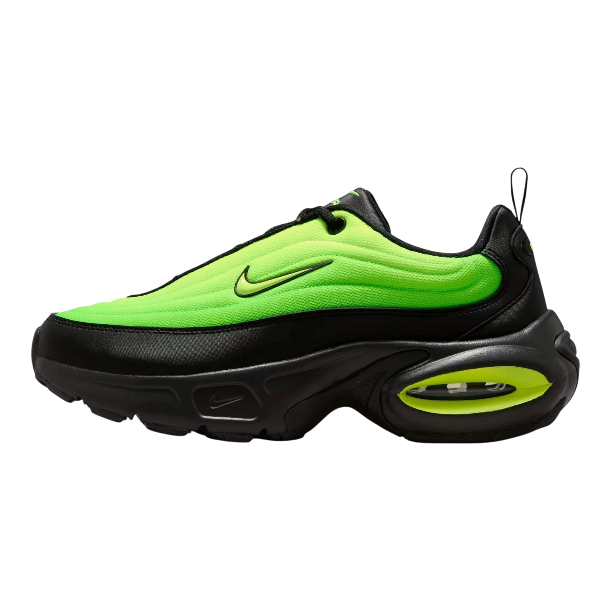 Nike Air Max Portal Women's Sneakers — Black/Green Strike Low-Top