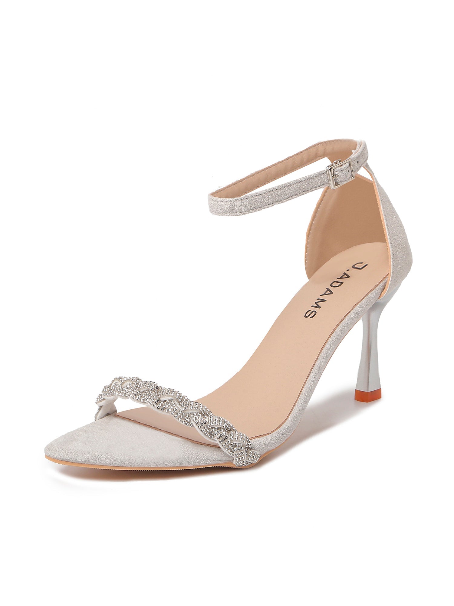 Bella | Light Grey Suede