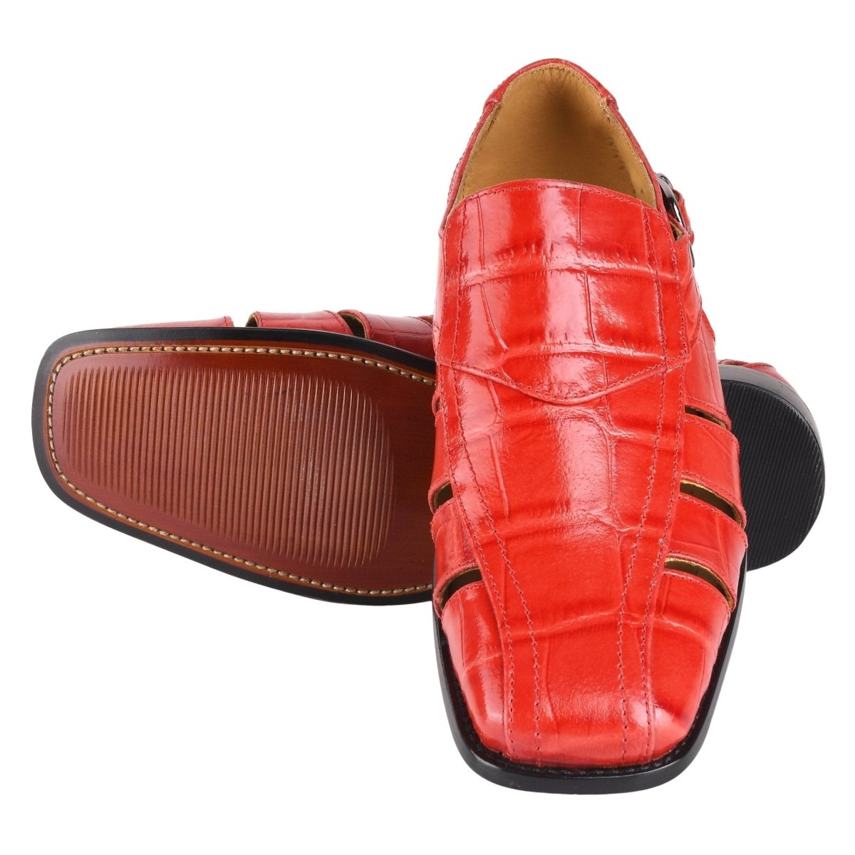 Liberty Zeno Bidwill Genuine Leather Fisherman Flat Sandals