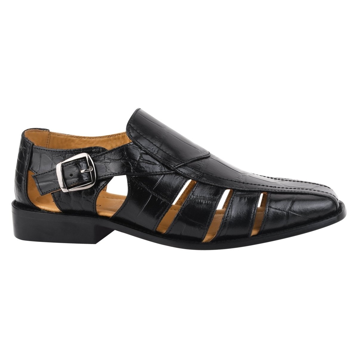 Liberty Zeno Bidwill Genuine Leather Fisherman Flat Sandals