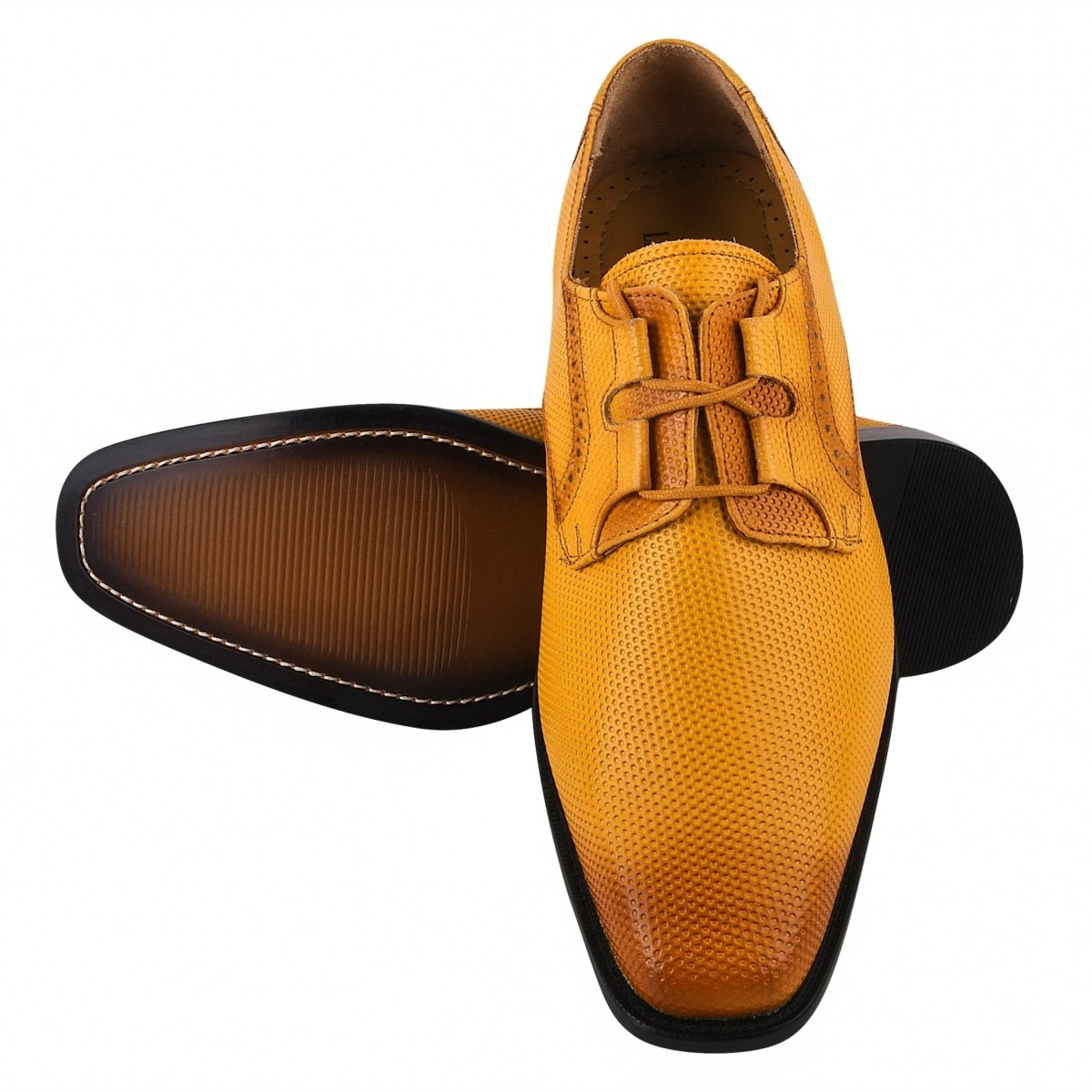 Liberty Zeno Blacktown Genuine Leather Oxford Style Lace - Up Dress Shoes For Men