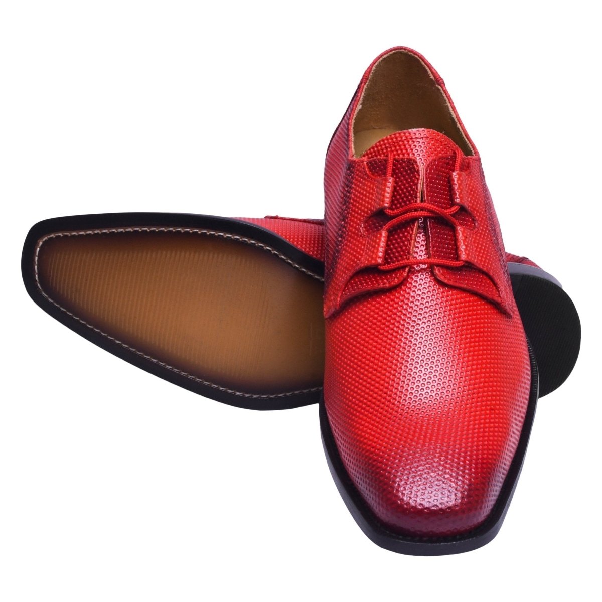 Liberty Zeno Blacktown Genuine Leather Oxford Style Lace - Up Dress Shoes For Men