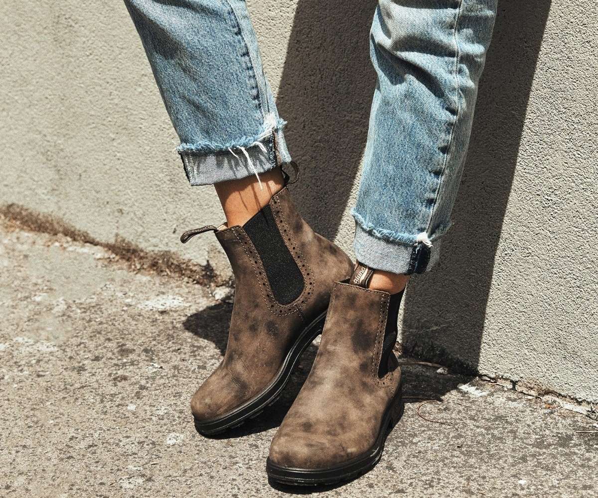 Blundstone 1351 WOMEN'S ORIGINALS HIGH TOP BOOTS Rustic Brown