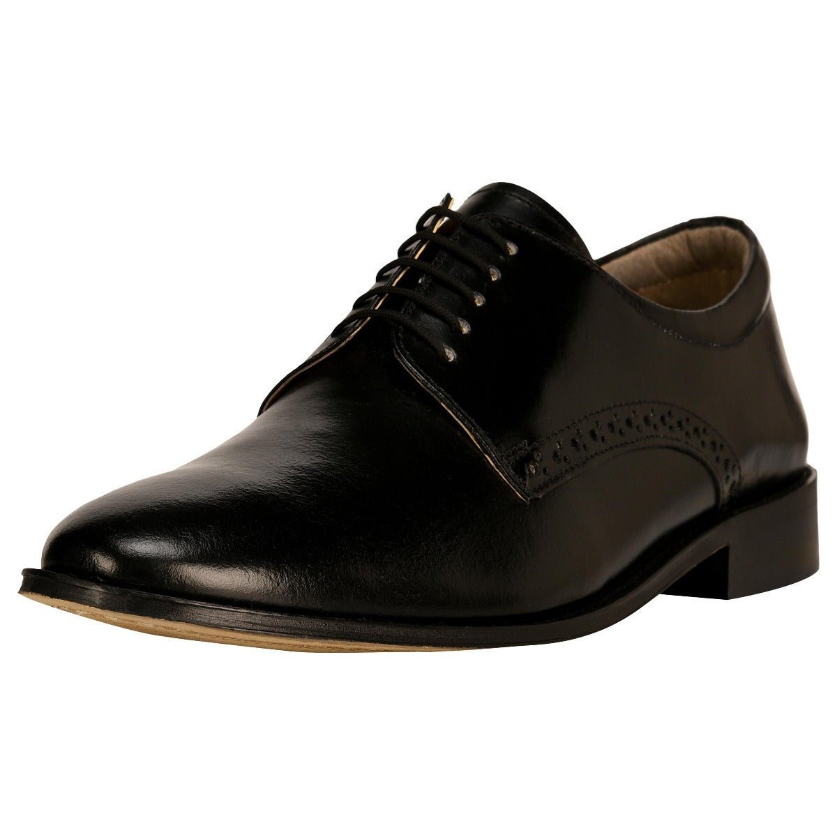 Liberty Zeno Boseman Genuine Leather Derby Style Dress Shoes For Men
