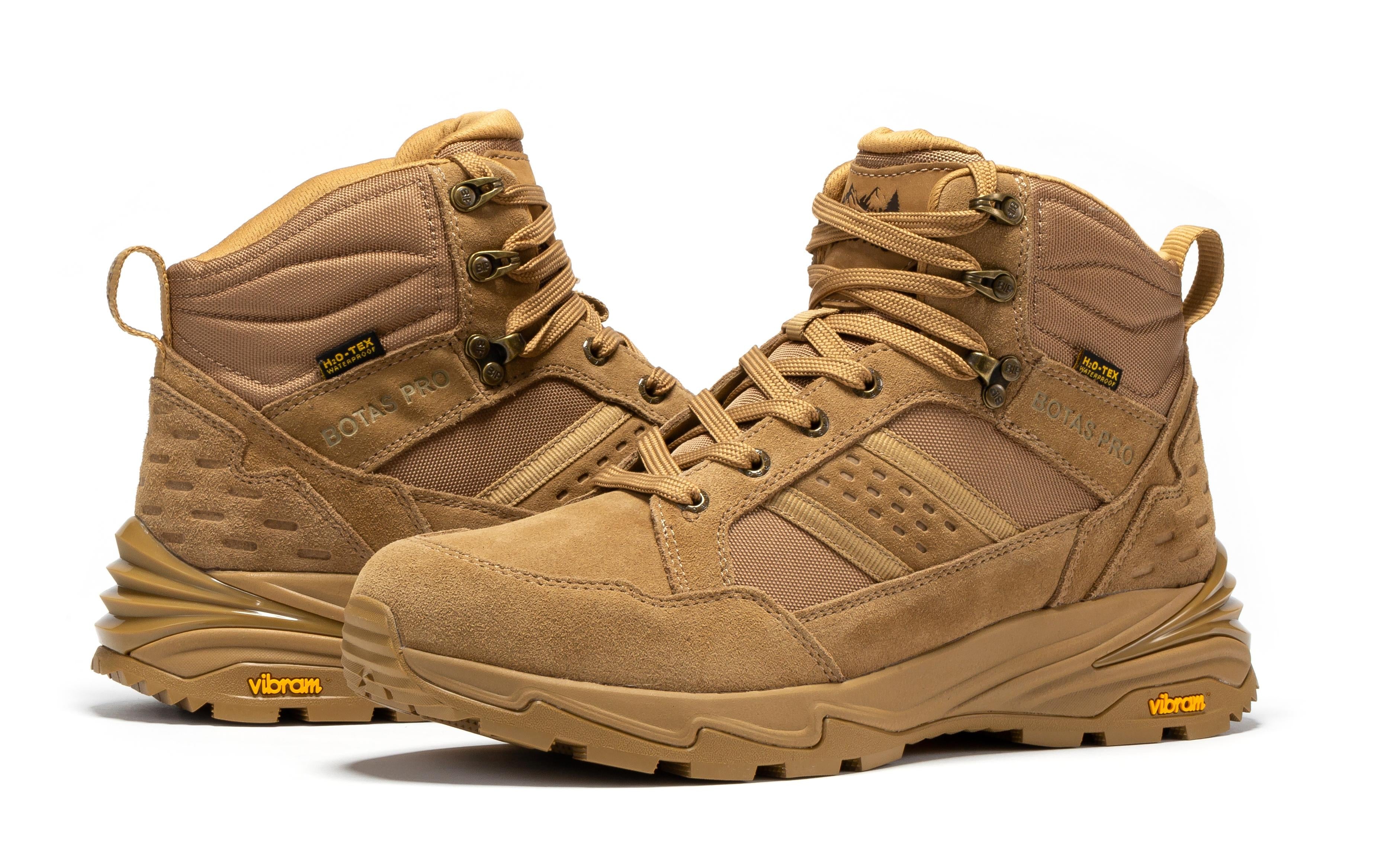 Botas Pro Sand 6 Inch Waterproof Tactical Boots with VIBRAM® Traction Lug Outsole BP22610
