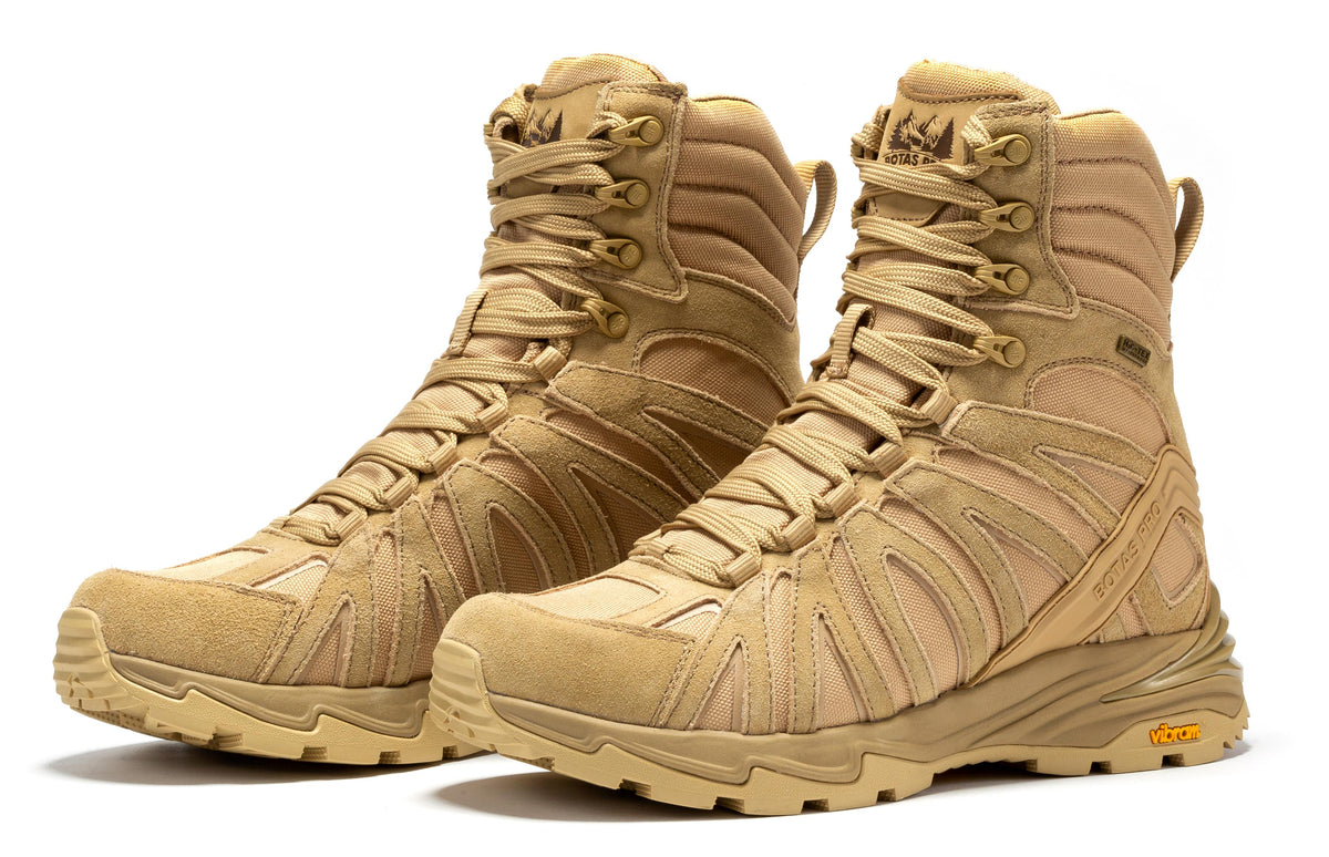 Botas Pro Sand 8 Inch Waterproof Tactical Boots with VIBRAM® Traction Lug Outsole BP22820 – sole view