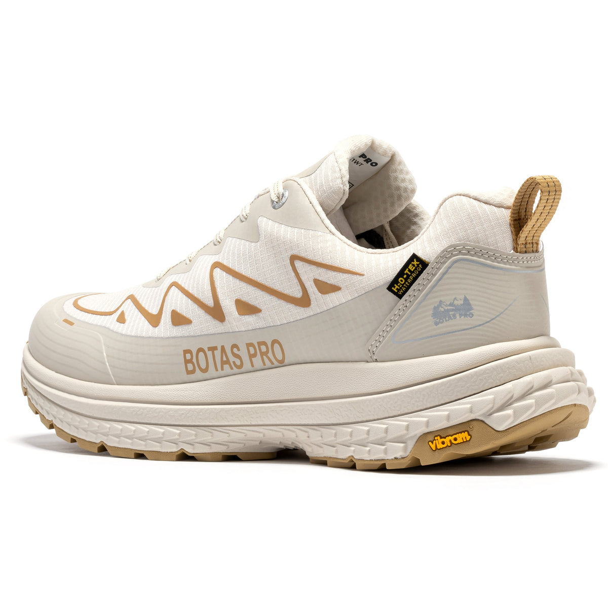 Botas Pro White 4 Inch Waterproof Outdoor Shoes BP251WT – product view 2