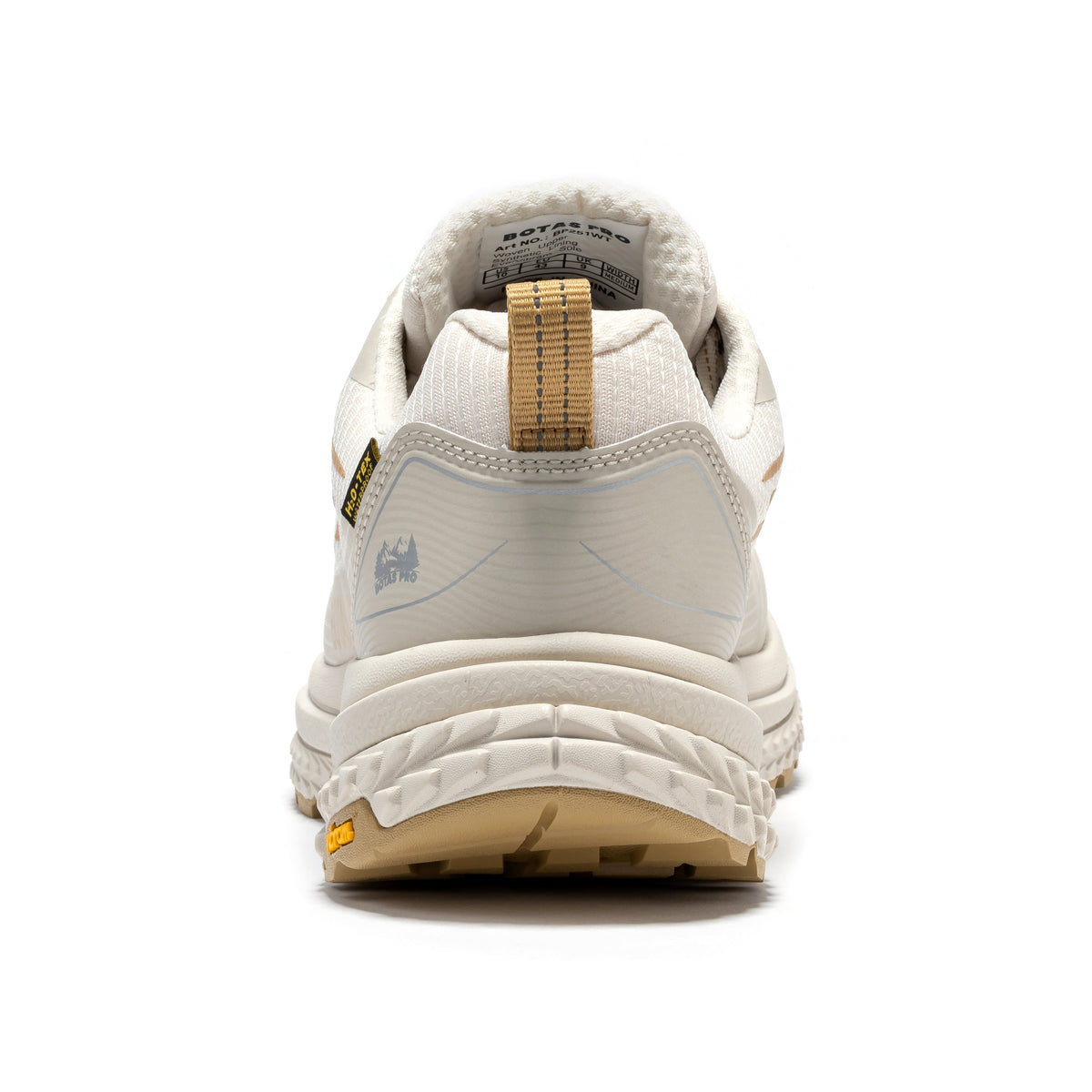 Botas Pro White 4 Inch Waterproof Outdoor Shoes BP251WT – product view 4