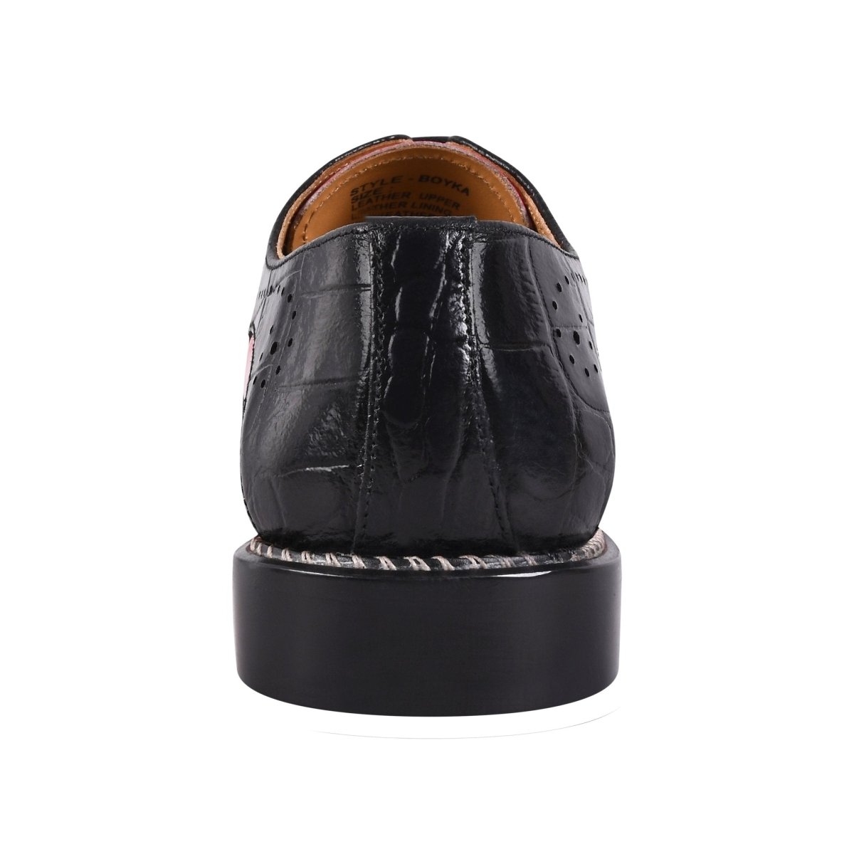 Liberty Zeno Boyka Leather Red Bottom Oxford Style Dress Shoes