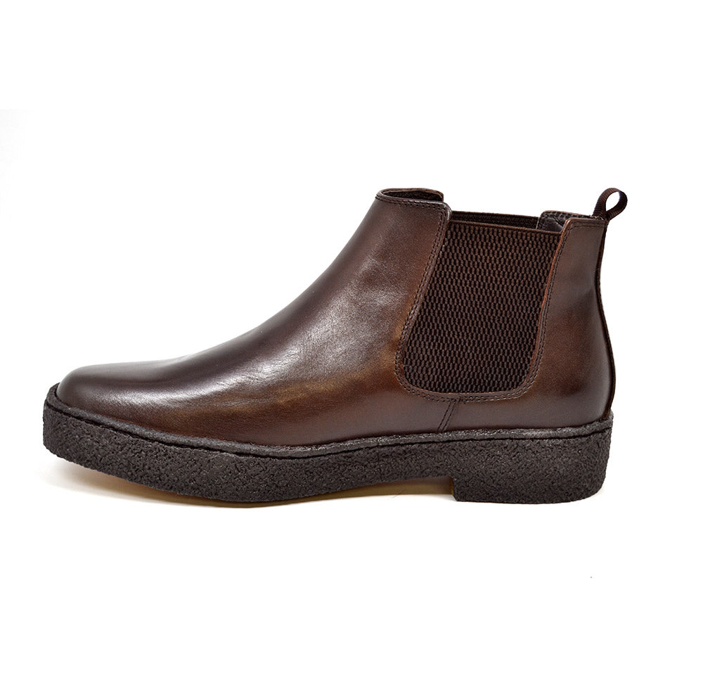 British Walkers Playboy Soho Men's Limited Edition Brown Leather Slip On Shoes view 4