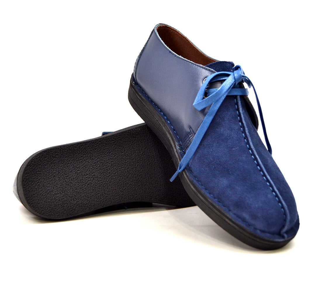 British Walkers Kingston Split-Toe Leather & Suede Shoe With Tpr Sole And Lace-Up For Everyday Comfort And Style — product view 7