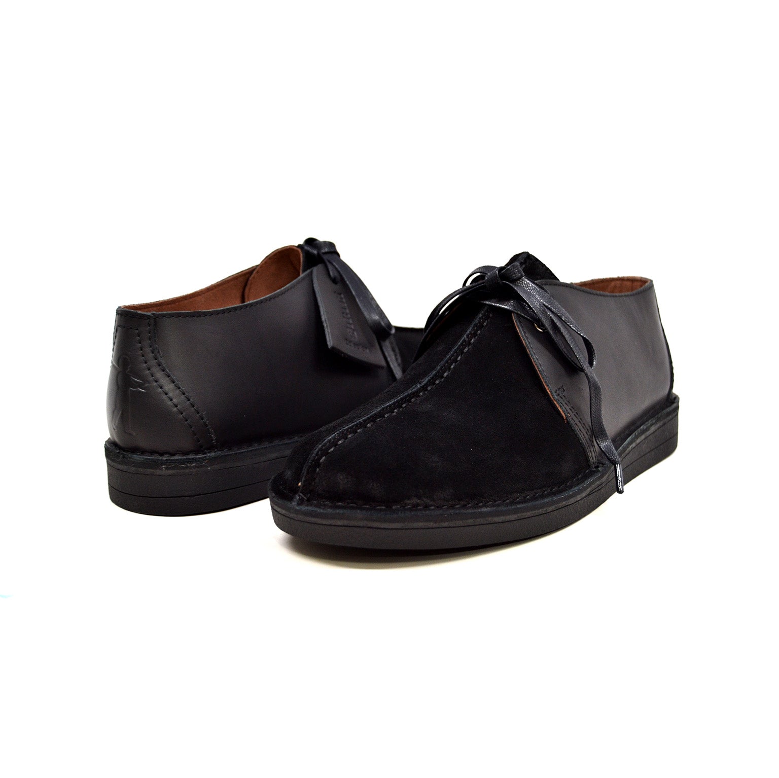 British Walkers Kingston Split-Toe Leather & Suede Shoe With Tpr Sole And Lace-Up For Everyday Comfort And Style — product view 8