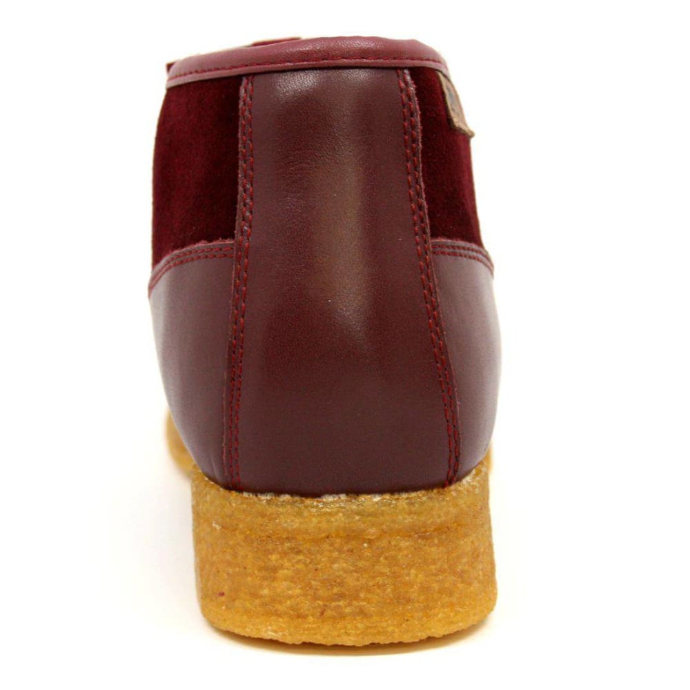 British Walkers Apollo Leather and Suede Men’s Slip On Chukka Boots