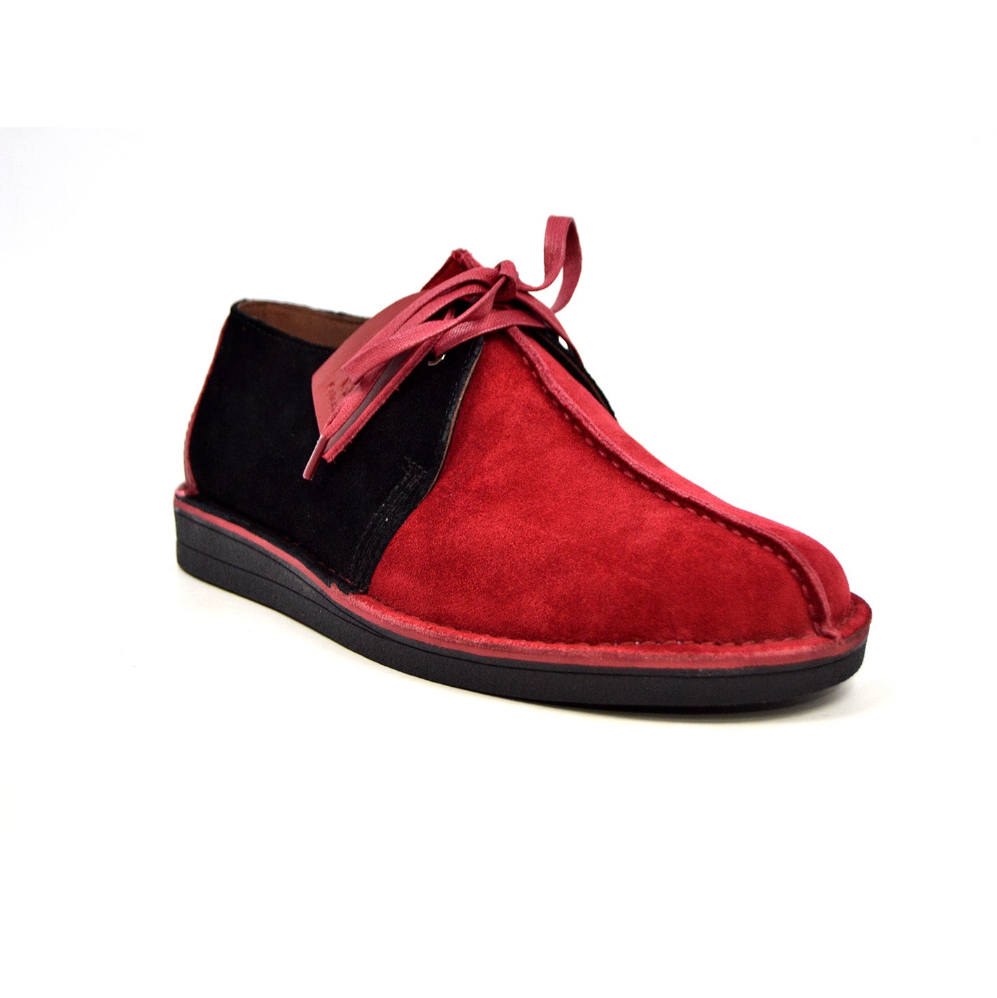 British Walkers Kingston Split-Toe Leather & Suede Shoe With Tpr Sole And Lace-Up For Everyday Comfort And Style — product view 16