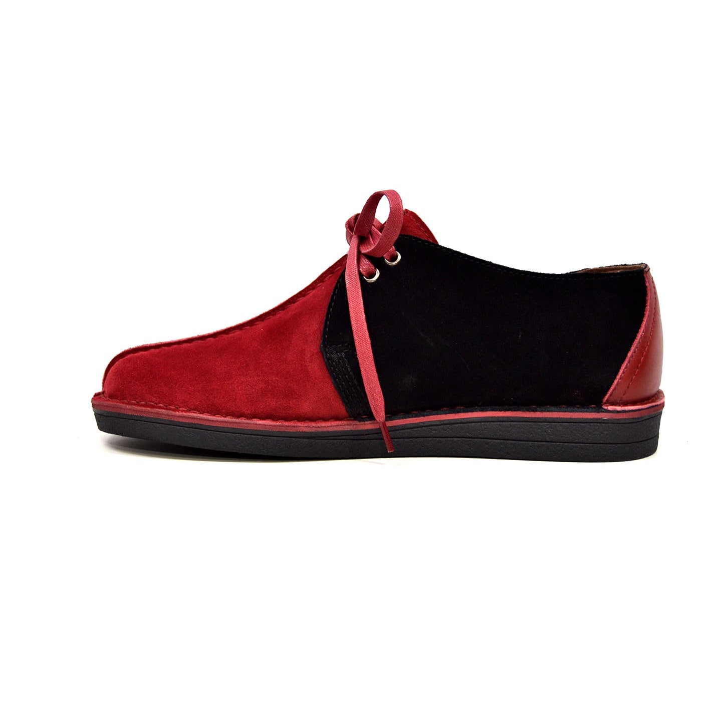 British Walkers Kingston Split-Toe Leather & Suede Shoe With Tpr Sole And Lace-Up For Everyday Comfort And Style — product view 20