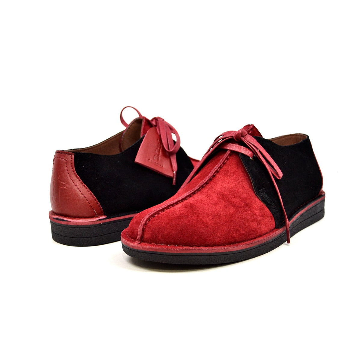 British Walkers Kingston Split-Toe Leather & Suede Shoe With Tpr Sole And Lace-Up For Everyday Comfort And Style — product view 15