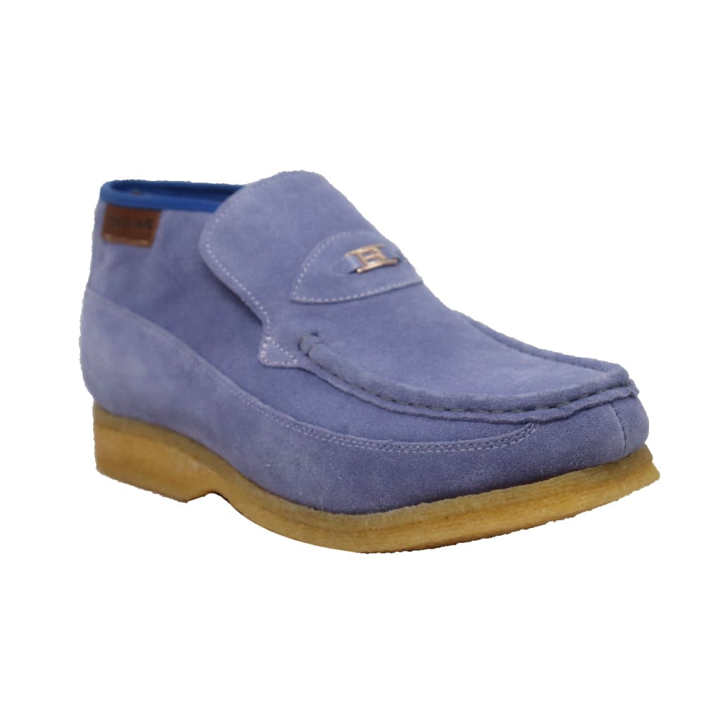 British Walkers BWB Men's Suede Slip On Chukka Boots with Crepe Sole Handcrafted Comfort and Classic Urban Style