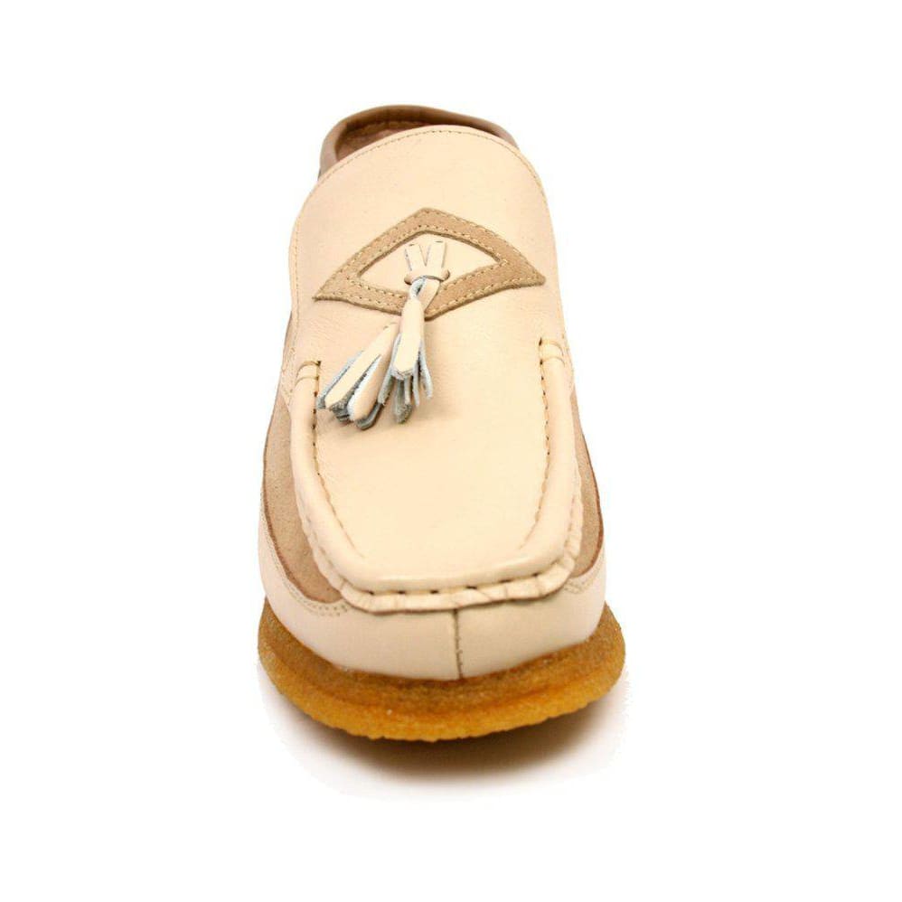 British Walkers Classic Men's Leather and Suede Slip On Crepe Sole Chukka Boots