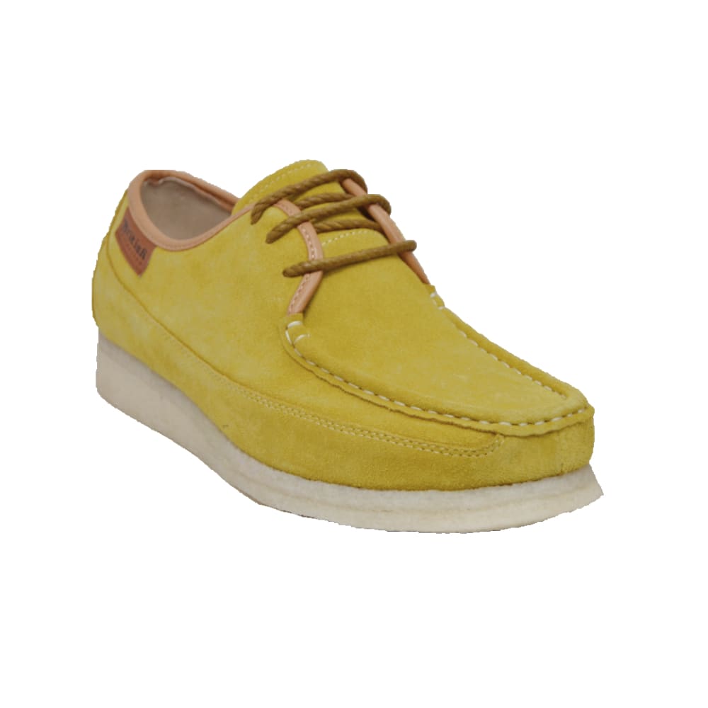 British Walkers Crown Low Top Men’s Suede Lace Up Crepe Sole Shoes