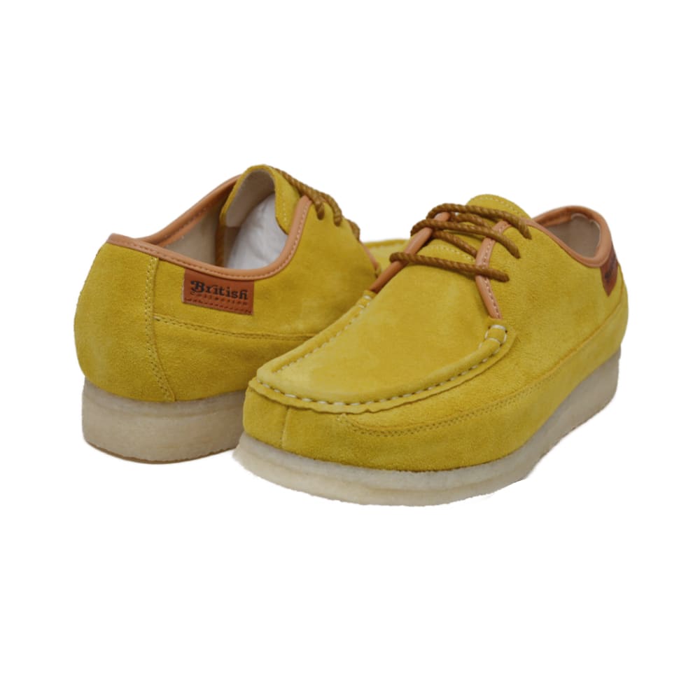 British Walkers Crown Low Top Men’s Suede Lace Up Crepe Sole Shoes