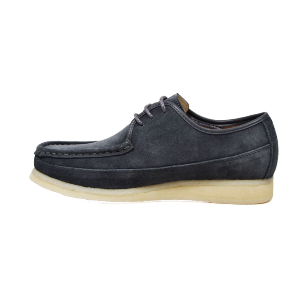 British Walkers Crown Low Top Men’s Suede Lace Up Crepe Sole Shoes