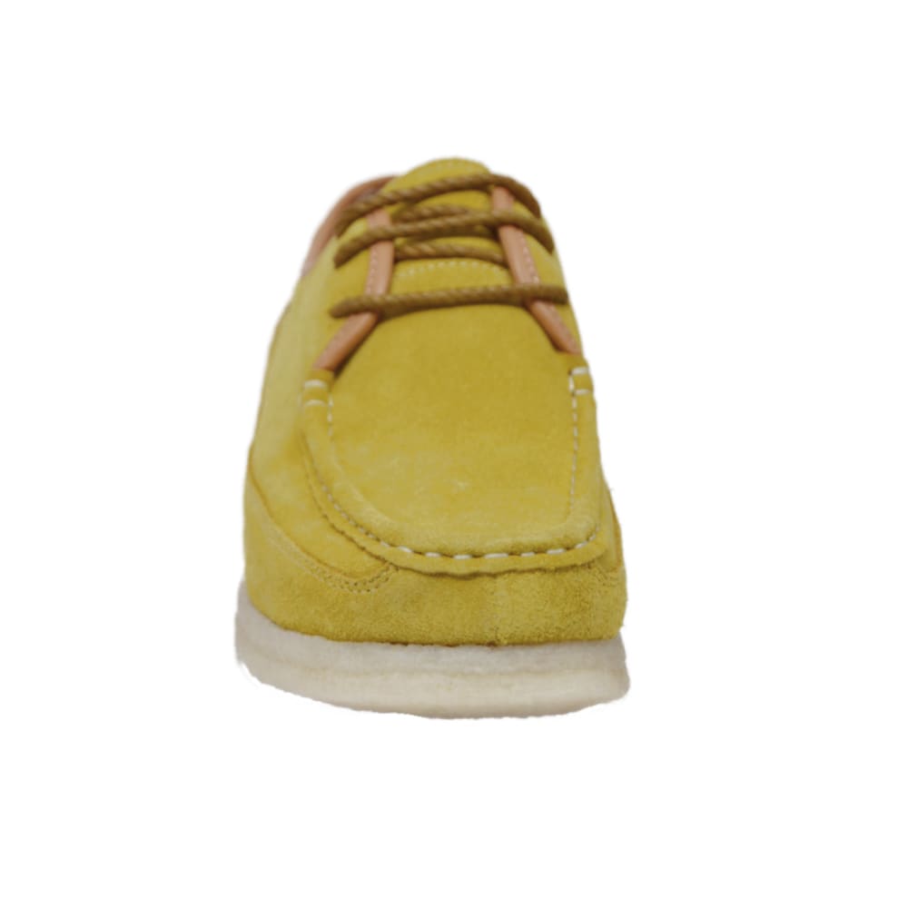 British Walkers Crown Low Top Men’s Suede Lace Up Crepe Sole Shoes