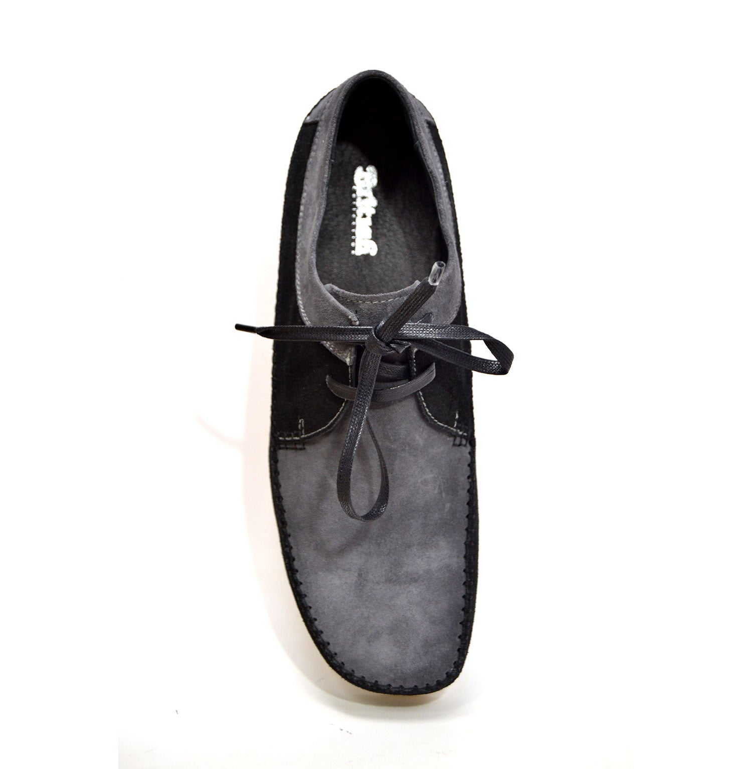 British Walkers Somerset Men's Low Aqua Blue Handcrafted Suede Lace Up Shoes view 8