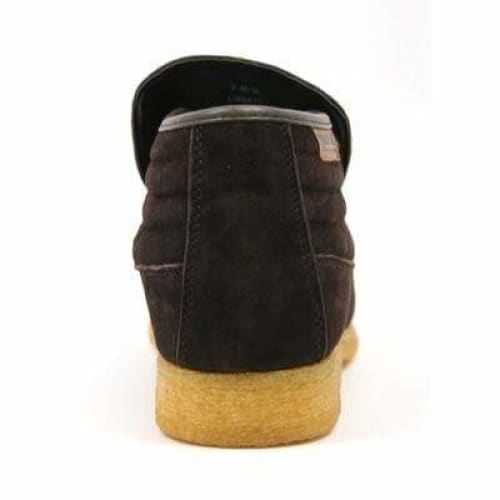 British Walkers Liberty Men's Brown Suede Slip On Chukka Boots