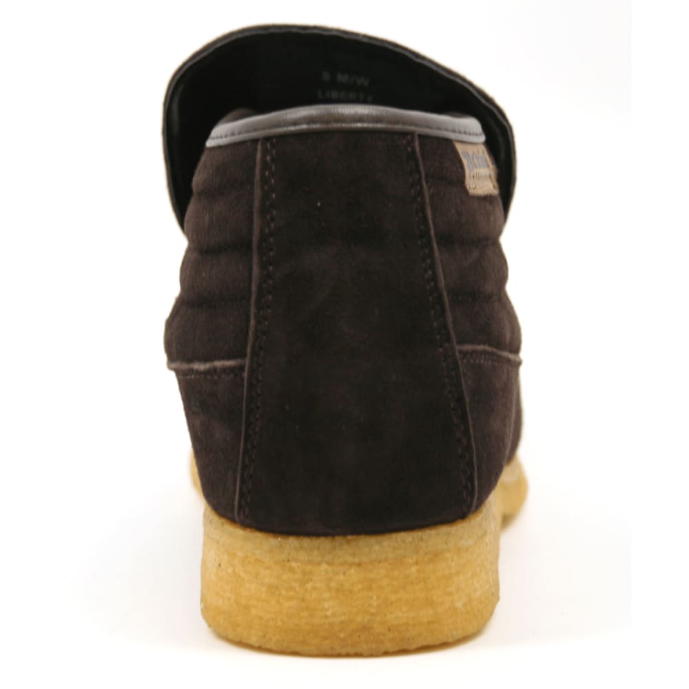 British Walkers Liberty Men's Suede Slip On Chukka Boots