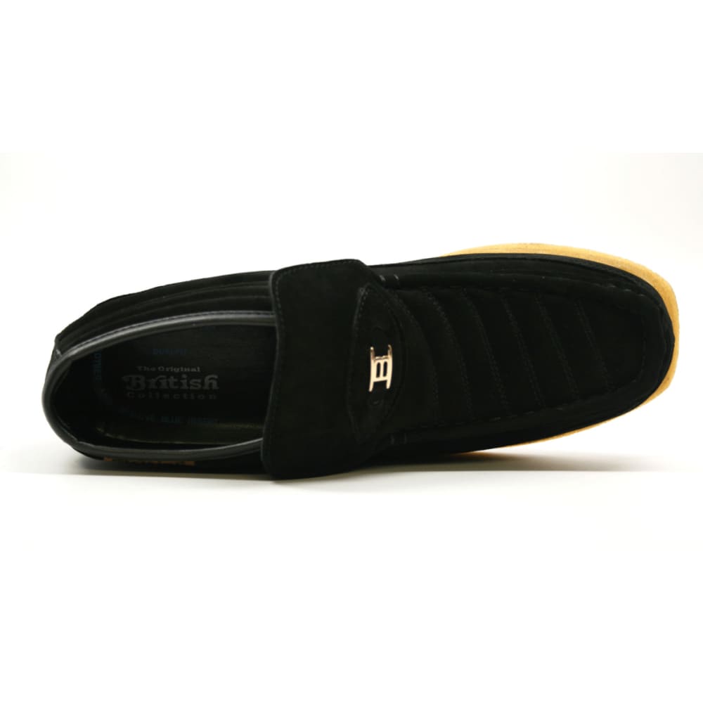 British Walkers Liberty Men's Suede Slip On Chukka Boots