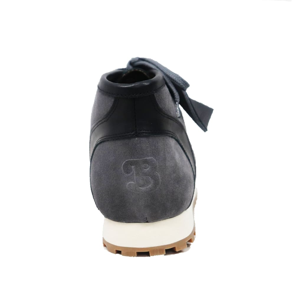 British Walkers New Castle GT – Gray & Black Suede Men’s Chukka Boot ModernSole TwoTone Craft with Signature GT Style