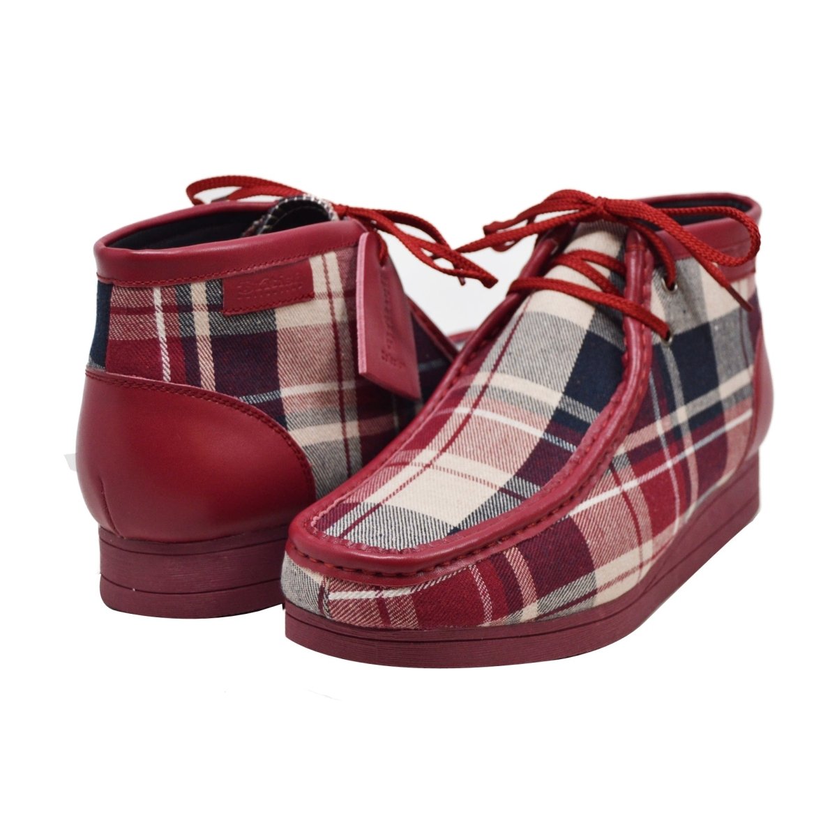British Walkers New Castle Men's Limited Edition Multicolor Plaid Chukka Boot