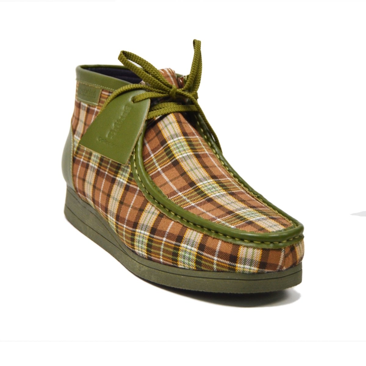 British Walkers New Castle Men's Limited Edition Multicolor Plaid Chukka Boot